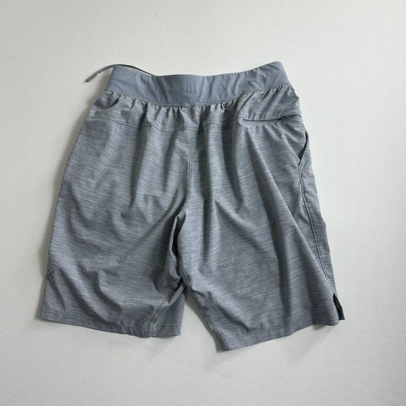 Lululemon Men’s T.H.E. Short‎ 9" Linerless LM7AAWS Heathered Gray Shorts Size S - Picture 2 of 6